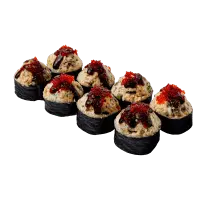 Запеченный с мидиями