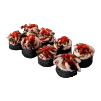 Запеченный с беби осьминогом