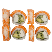 Филадельфия с лососем и пармезаном