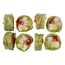 Ролл без риса с креветкой