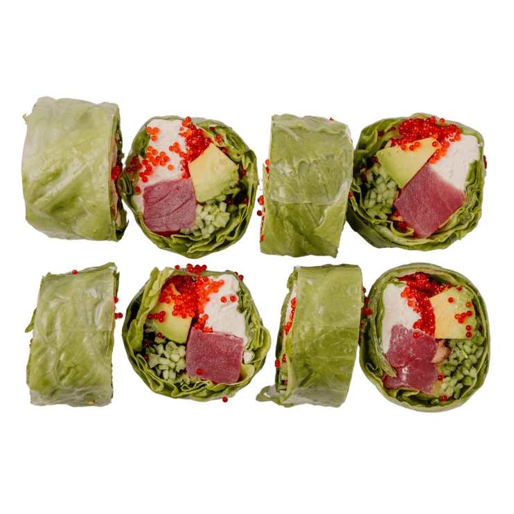 Ролл без риса с тунцем