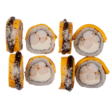 Сырный ролл с креветкой