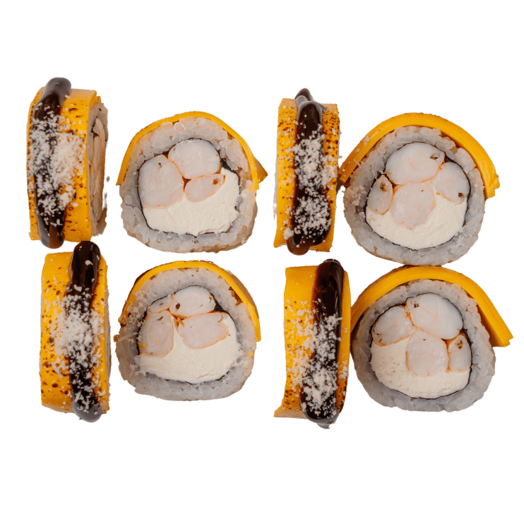 Сырный ролл с креветкой