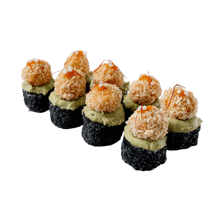 Ролл с креветкой темпура🌶️