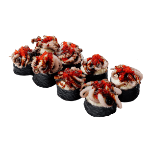 Запеченный с осьминогом беби