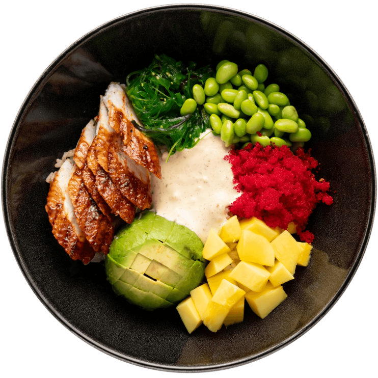 Боул с угрем