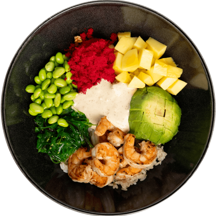 Боул с креветкой