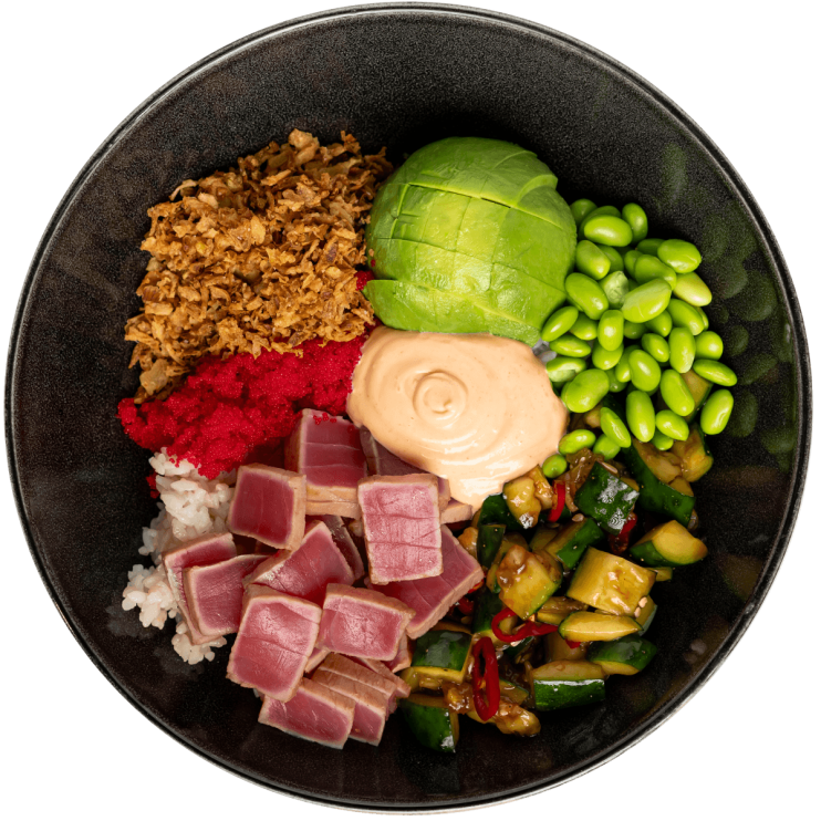 Боул с тунцем