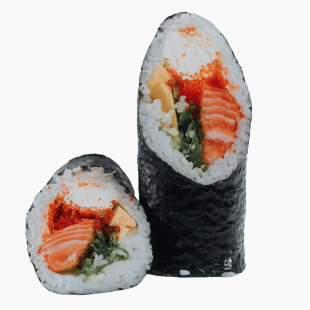 Шаурма с лососем