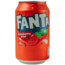 Вода Fanta Strawberry and Kiwi 0,33