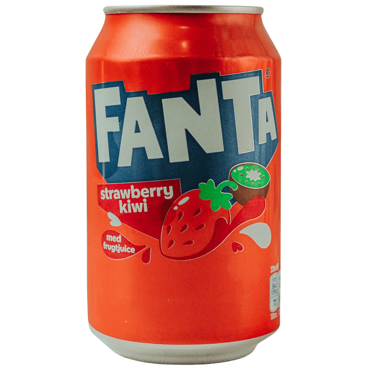 Вода Fanta Strawberry and Kiwi 0,33