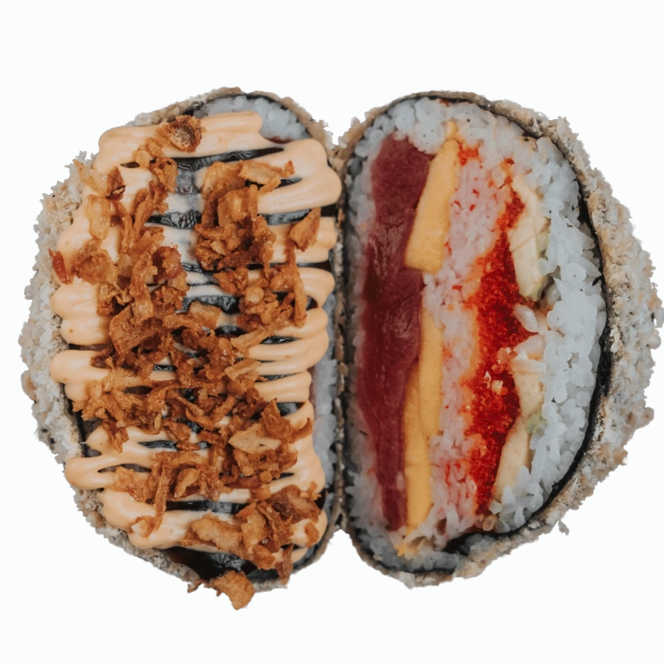 Суші бургер з тунцем